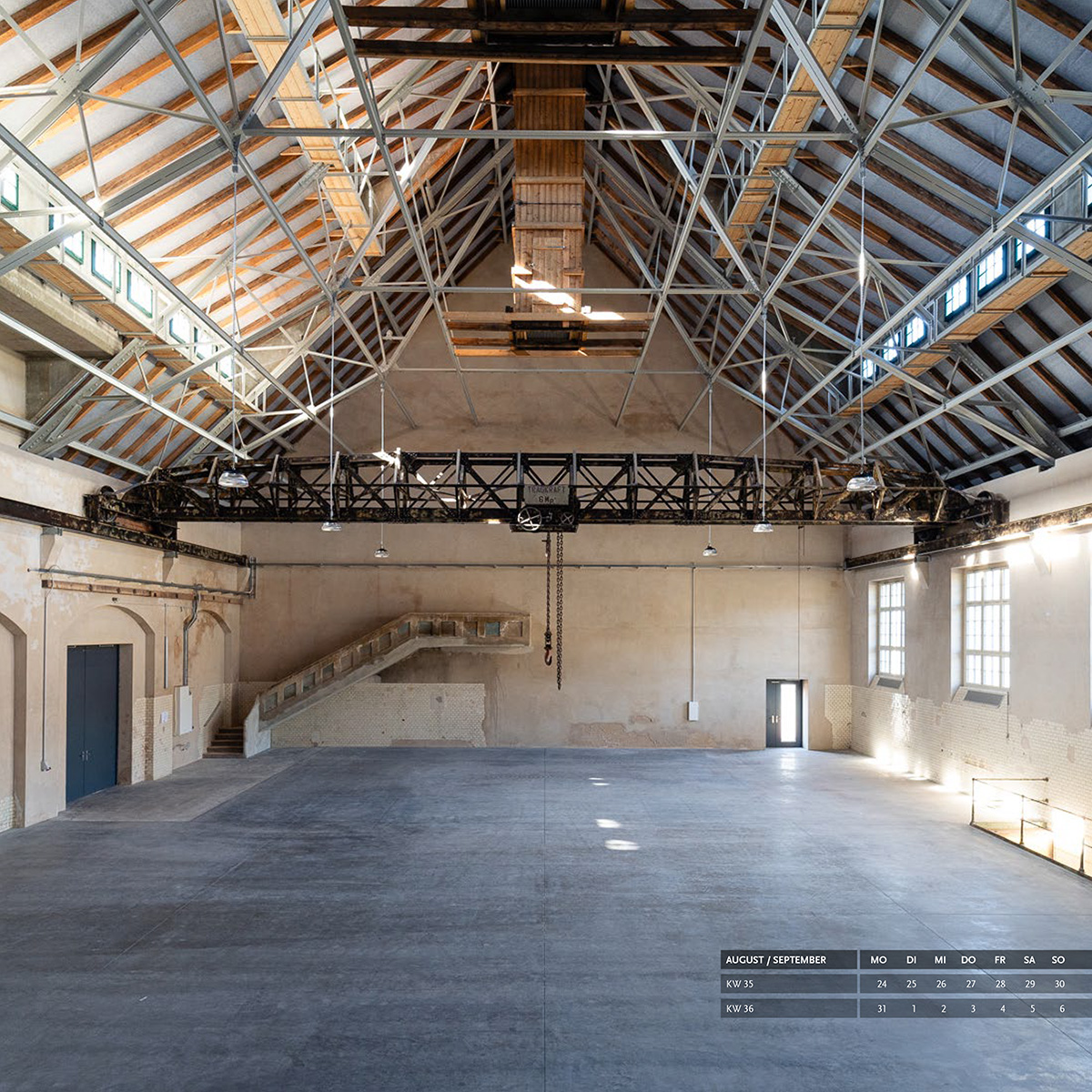 DENKMALGERECHTE DACHSANIERUNG DER MASCHINENHALLE AM ERLWEINTURM DRESDEN 2024