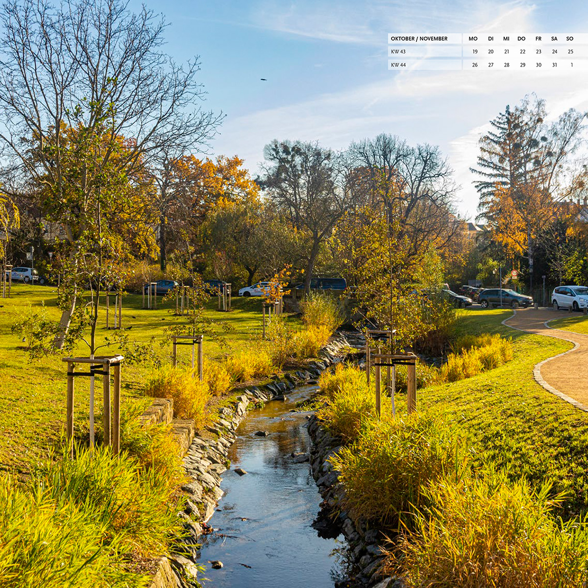 KOMPENSATIONSMASSNAHME STADTBAHN 2020: RENATURIERUNG KAITZBACH 2021
